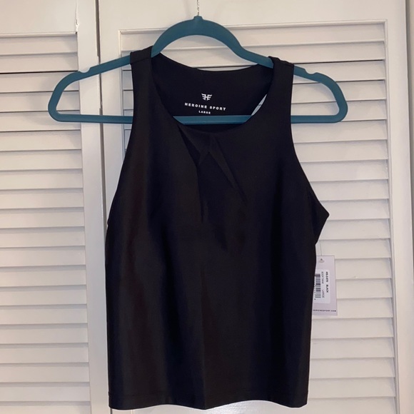 Heroine Sport Tops - Heroine black tank top